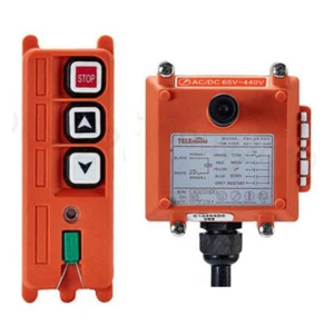 Lift Hoist Crane Wireless Industrial Remote Control 2 Key Switch 65V-440V AC/DC - Picture 1 of 12