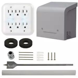 Reliance WKPBN30 Portable Generator Through the Wall Kit - Gray - Picture 1 of 5