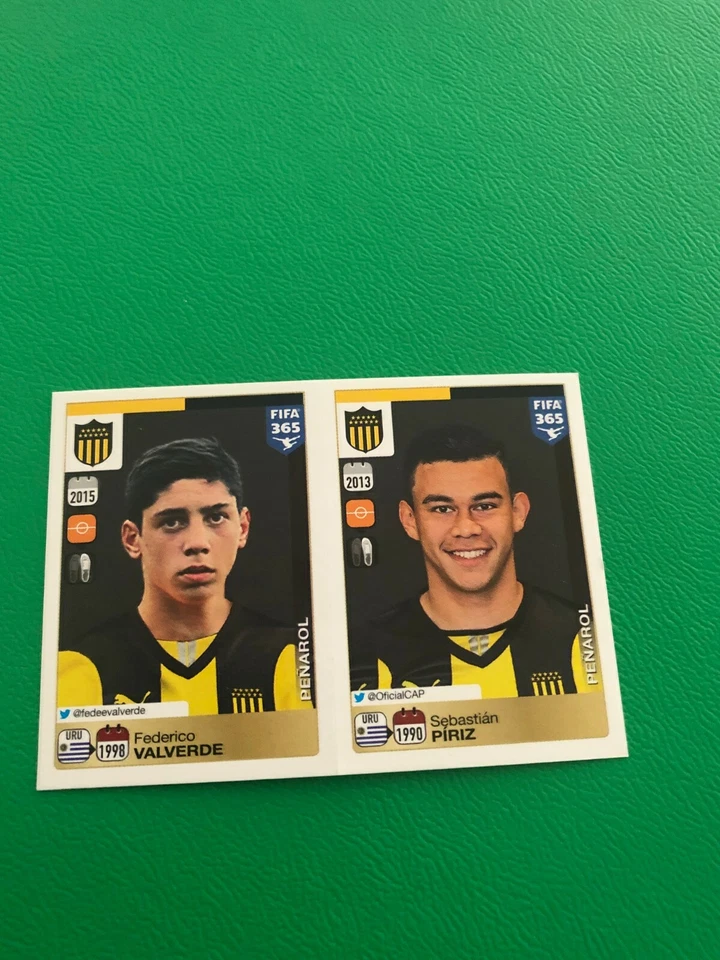 PANINI FEDERICO VALVERDE ROOKIE STICKER 2015 2016 REAL MADRID - Image 1 of 1
