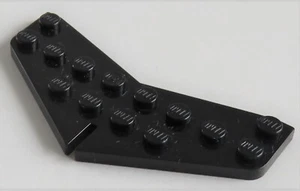 LEGO - Flügel - Platte / Wedge, Plate 4 x 8 (HeckFlügel), schwarz # 3474 - Imagen 1 de 1