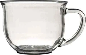 Greenbrier 1 x große durchsichtige Kaffee-, Tee- oder Suppentasse, 16 Oz. - Bild 1 von 1