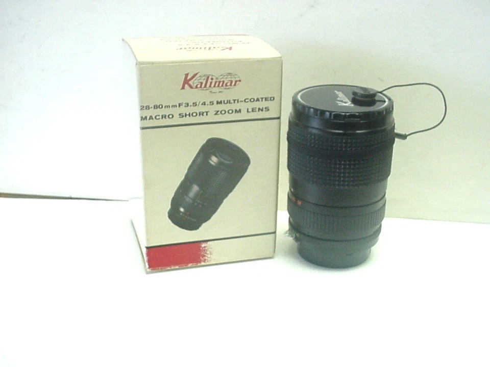 KALIMAR 28-80mm  f3.5/4.5 Auto Multi-coated macro zoom lens for Nikon-NF K509  - Image 1 of 1