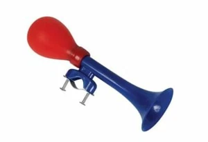 Bicicleta Bicicleta Cuerno de Aire Payaso Sonido Tirador Campana Clásica Goma Bombilla AZUL - Imagen 1 de 1