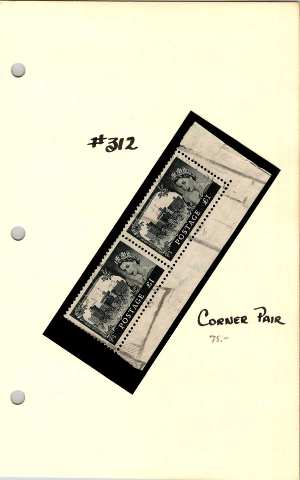 Par de esquinas Gran Bretaña #312 Foto 1 de 1