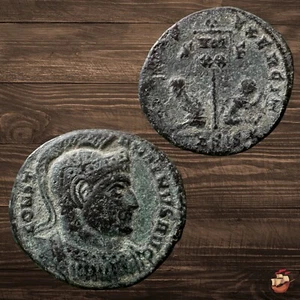 Moneda Follis Bizantina - Constantino I - EJERCICIO VIRTVS - Siscia VOT XX @J992 - Imagen 1 de 8