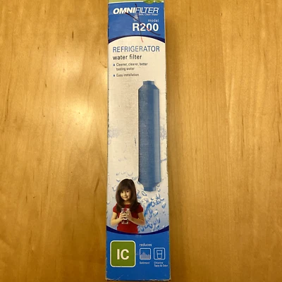 OMNIFilter R200 IC Inline Water Filter for Refrigerators & Ice Makers for 1/4” - Image 1 of 4