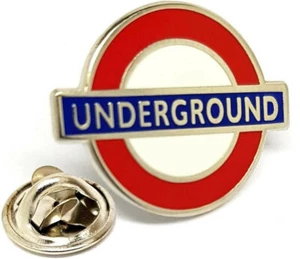 London Underground Enamel Lapel Pin Badge Brooch - Picture 1 of 1
