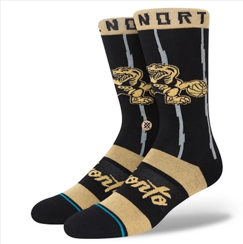 Men's Toronto Raptors NBA Basketball Stance 2021/2022 City Edition Socks Large Cover