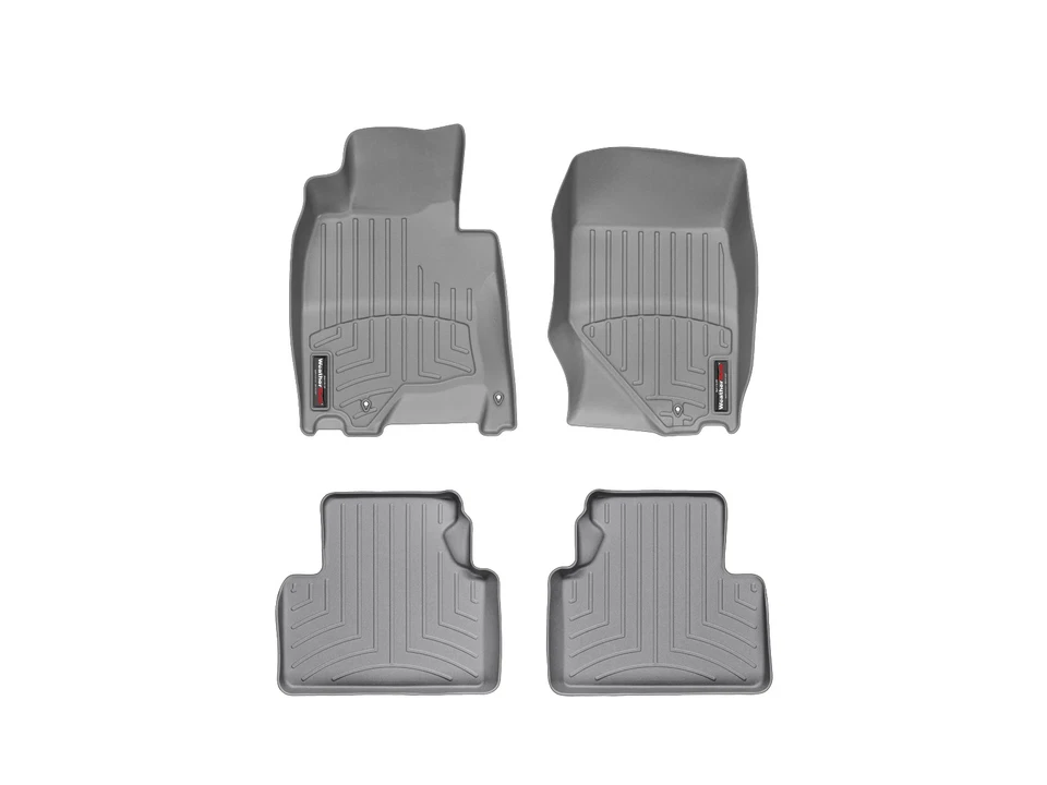 WeatherTech FloorLiner for 2015-2015 Infiniti Q40 - 1st & 2nd Row, Grey - Image 1 of 4