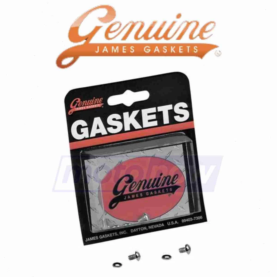 James Gasket Fork Drain Screw Kit for 1974-1984 Harley Davidson FXE Super pr - Изображение 1 из 4