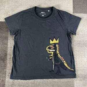 Uniqlo SPRZ NY Jean-Michel Basquiat Short Sleeve Shirt Youth XL Single Stitch - Picture 1 of 6