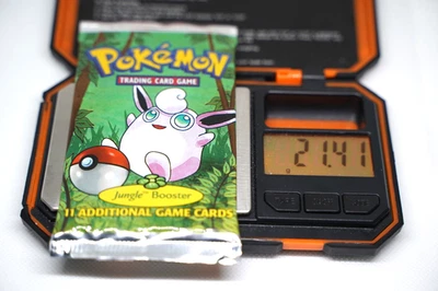 21,41 г - Pokemon 1999 Jungle Unlimited набор бустеров Wigglytuff винтажный WOTC - Изображение 1 из 4