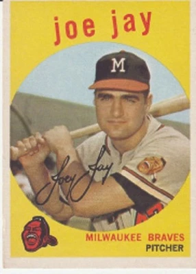 1959 Topps Baseball #273 Joe Jay Foto 1 de 2