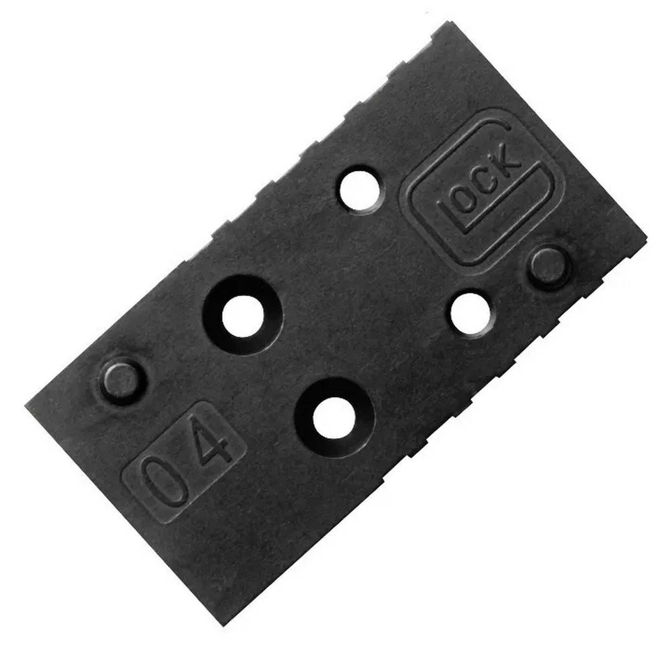 Placa adaptadora Glock OEM MOS 9 mm Luger negra para pistola - 74011 Foto 1 de 1