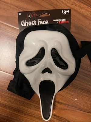 Fun World Ghostface Lives Scream Mask 2023 Easter Unlimited Halloween Costume - Image 1 of 2