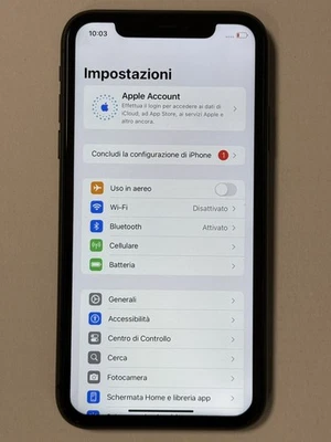 iPhone 11 – 128 GB – nero tutto funzionante - Immagine 1 di 4