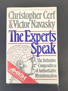 The Experts Speak by Christopher Cerf & Victor Navasky 1984 Drug Advertising  - Picture 1 of 3