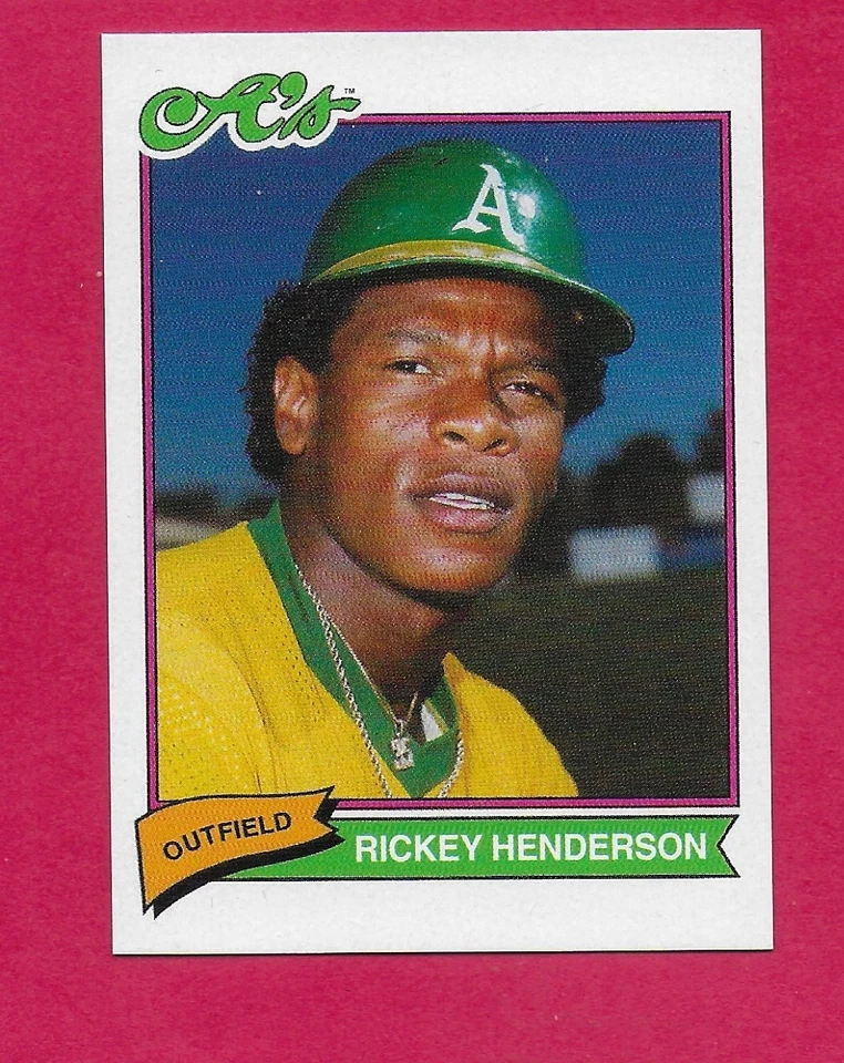 Rickey Henderson Outras Inserções/Paralelos Topps - VOCÊ ESCOLHE - NRMT - Imagem 1 de 1