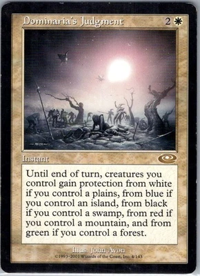 Dominaria's Judgment - 4 - Planeshift - Magic MTG - NM - B3G1 - Image 1 of 2