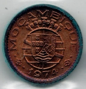 África: Mozambique 20 centavos 1974 - Imagen 1 de 2