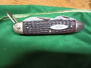 NICE VTG CASE XX USA 640045R CAMP SCOUT UTLILTY 1964-1969 POCKET KNIFE 4 BLADE - Picture 1 of 15