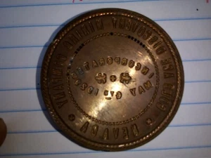 "Prensa de marca de agua 9RR36, ""GOLD ACE DISCOVERY MINING COMPANY, INCORPORADA, NEVADA" - Imagen 1 de 9