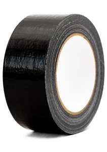 50MM x 50M Duct Tape for Parcels,Boxes Heavy Duty Box Packing Tape Black/Silver - Picture 1 of 17