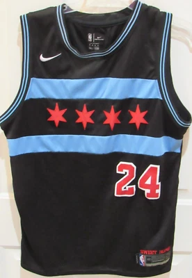 Lauri Markkanen Chicago Bulls Nike City Edition Sweet Home Jersey Men's 48 - Image 1 of 4