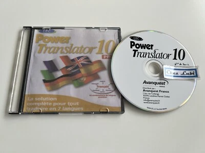 Avanquest - LEC Power Translator 10 Pro - PC - FR - Avec Clé - 2006 - Image 1 of 3