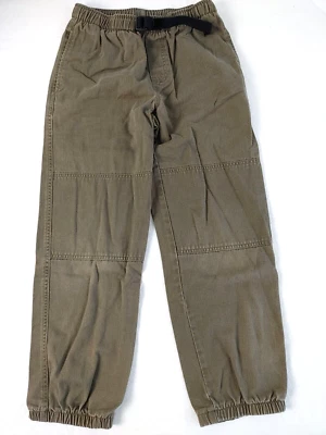 Pantalones de chándal Lands' End para niños con cinturón automático 3 bolsillos verde oliva talla 10 #15285 Foto 1 de 4
