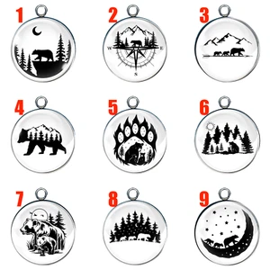 Bear Silhouette Charms - Picture 1 of 31