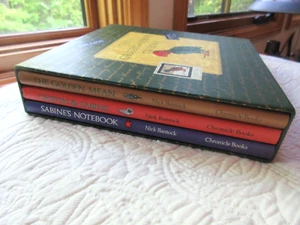 THE GRIFFIN & SABINE TRILOGY SLIP CASE INSERTS DUST JACKETS MINT NICK BANTOCK - Afbeelding 1 van 7