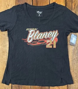 Ryan Blaney #21 NASCAR Wood Brothers Racing Motorcraft Women's Shirt Sz XL NWT - Picture 1 of 12