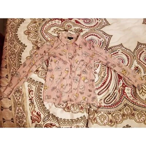 **CLEARANCE** Victoria Beckham Teacup Rabbit Button-up Shirt/Blouse - Picture 1 of 5