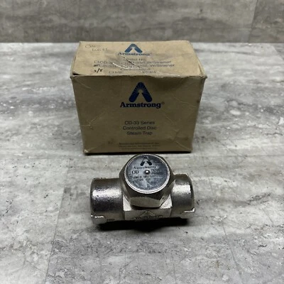 Armstrong CD-33L Controlled Disc Steam Trap, 3/8” NPT, New - Image 1 of 4