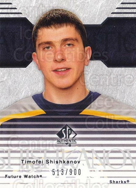 2003-04 SP Authentic #163 Timofei Shishkanov - Image 1 of 1