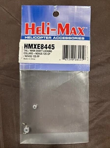 Helimax Novus 125 CP / 125 FP - Tail / Main Shaft Locking Collars #HMXE8445 - Picture 1 of 1