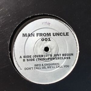 MAN FROM UNCLE 001 - ITS JUST STARTGEN / - 1994 HAPPY HARDCORE HARDCORE RECORD
