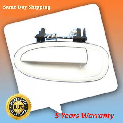 For 1995-1999 Toyota Avalon White 040 Rear Left Outer Exterior Door Handle - Image 1 of 4