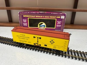 MTH #20-94307 Erie #27062 Wood Reefer Box Car NIB 2 Rail O Scale NEW - Picture 1 of 11