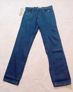 Oxford Street Men's Jeans 32x32 5 Pocket Straight Leg Dr. Reddy's Embroidery - Picture 1 of 14