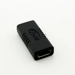 1pcs Adattatore Connettore Dati Sincronizzazione Ricarica USB 3.1 Tipo C Femmina a Tipo C Femmina - Foto 1 di 5