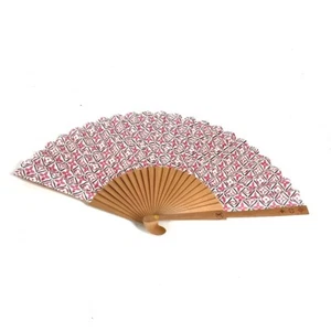 LOUIS VUITTON GI0911 LV by the Pool Eventail Fan interior cotton / Wood pink - Picture 1 of 9