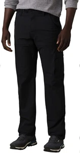 Pantalón Prana Para Hombres Elástico Zion AT NUEVO CON ETIQUETAS 32x32; Negro Carga Senderismo Pierna Recta - Imagen 1 de 6