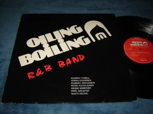 Oiling Boiling R&B Band self-titled 1987 EP Finland demo Rhythm Blues 45 rpm - Picture 1 of 3