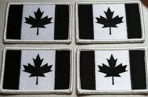 4 KANADA Flagge Aufnäher mit Klettverschluss® Markenverschluss Tactical Emblem #2 - Bild 1 von 1