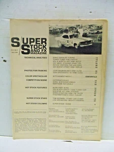 Old Vintage Super Stock & FX Magazin Juli 1970 Mcewen Mongoose Knoblauch Grove Sox - Bild 1 von 5