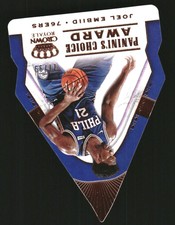 2018-19 Crown Royale Panini's Choice #15 Joel Embiid /99