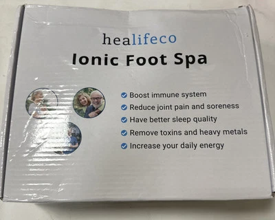 Máquina de baño Healifeco 2.0 pies spa desintoxicación iónica en casa remojo para eliminar toxinas Foto 1 de 4