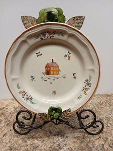 Newcor Steingut Vintage UNSER LAND 7,5 Salatteller 1986 - Bild 1 von 6